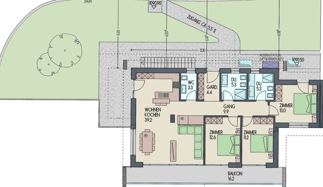 Wohnung OG x